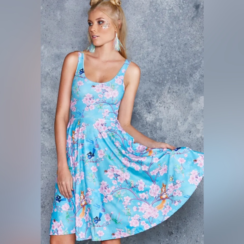 Bottom of the garden pocket midi dress